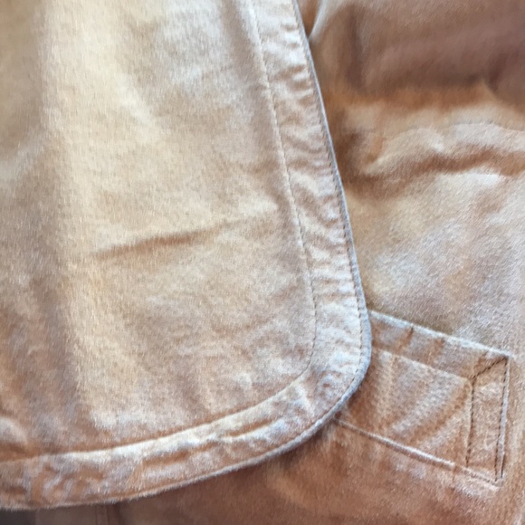 Cayenne suede sheepskin coat fur collar and cuffs - Picture 10 of 16